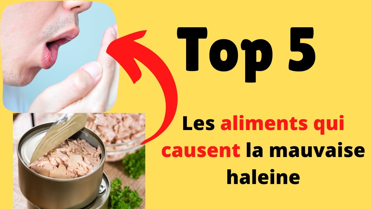 6 aliments qui causent la mauvaise haleine - Mon Haleine Fraiche