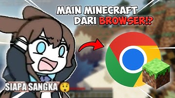GILA!! SEKARANG BISA MAIN MINECRAFT JAVA PAKAI BROWSER, ADA SHADER REALISTIC JUGA.. (menggokil)