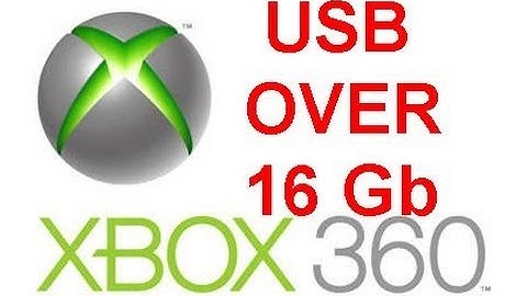 Big capacity USB drive to XBOX-360