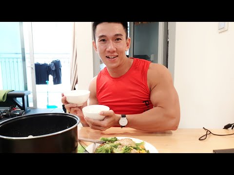 1m7 50kg Ăn Mấy Chén Cơm TĂNG CÂN TĂNG CƠ Ít Tăng Mỡ - HLV Ryan Long Fitness
