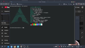 how to neofetch (arch kde)