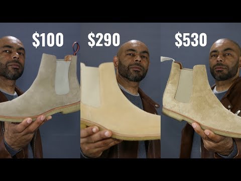 fake common projects chelsea boots