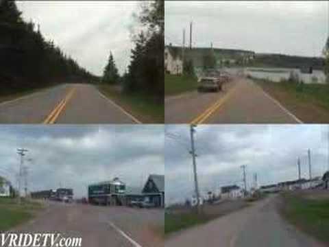 Motorcycle Riding/Prince Edward Island,Canada. vri...