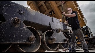 How To Replace The Rubber Tracks On A Morooka Mst 3000 Dumper