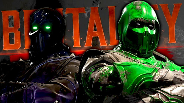 Noob Saibot's BRUTALITIES are AWESOME in Mortal Kombat 1: Khaos Reigns