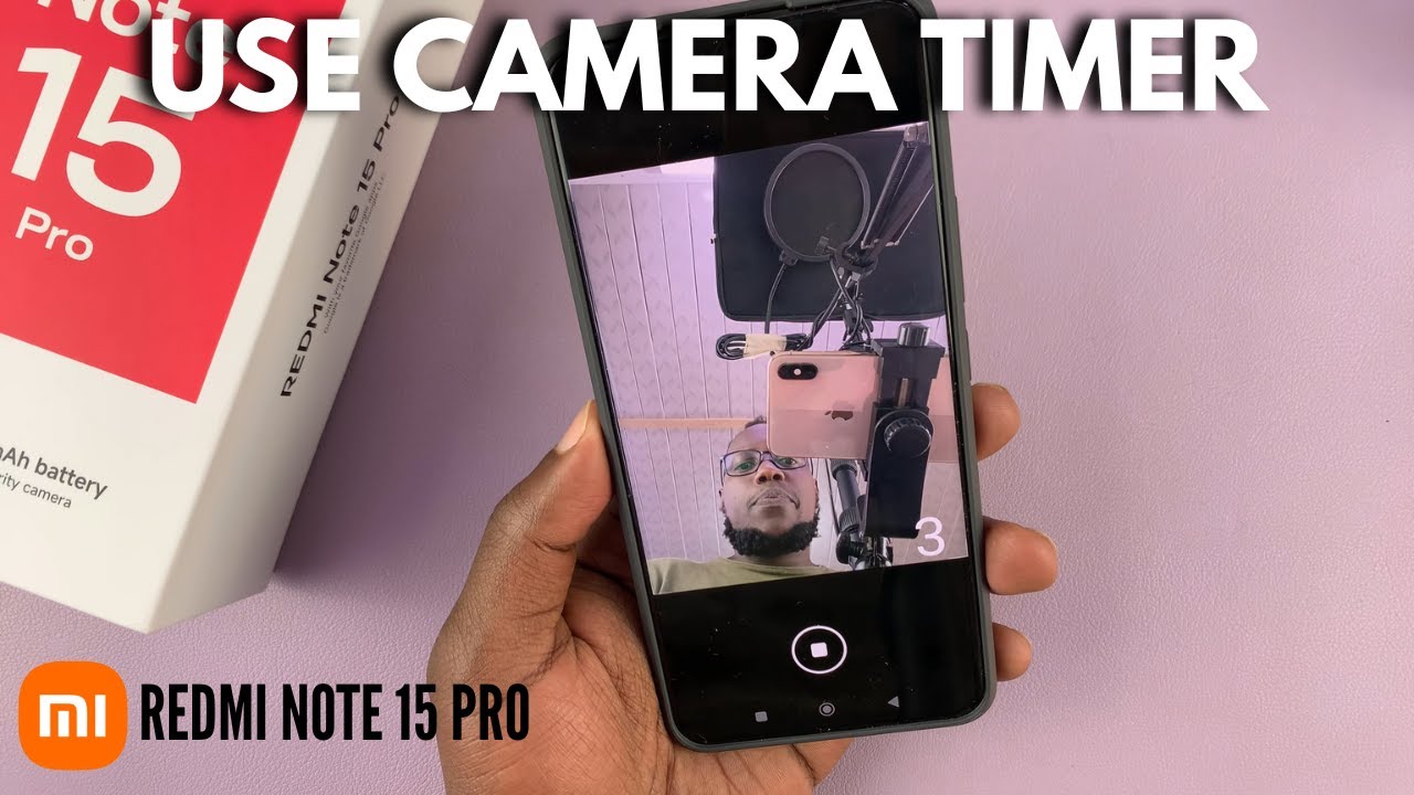 How To Use Camera Timer On Redmi Note 15 Pro