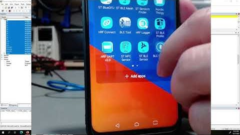 Nucleo L053R8 with X-Nucleo-IDB05A1