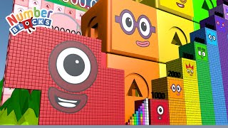 Count Big Numbers with Numberblocks Cube 1000 vs 500,000,000 | Super Fun Learn Math for Kids! 🚀