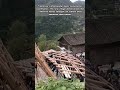 Ancient Construction Techniques Demonstrated By A Powerful Village Team