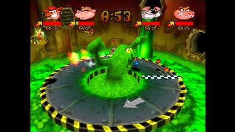 Crash Bash - Toxic Dash - Platinum Relic