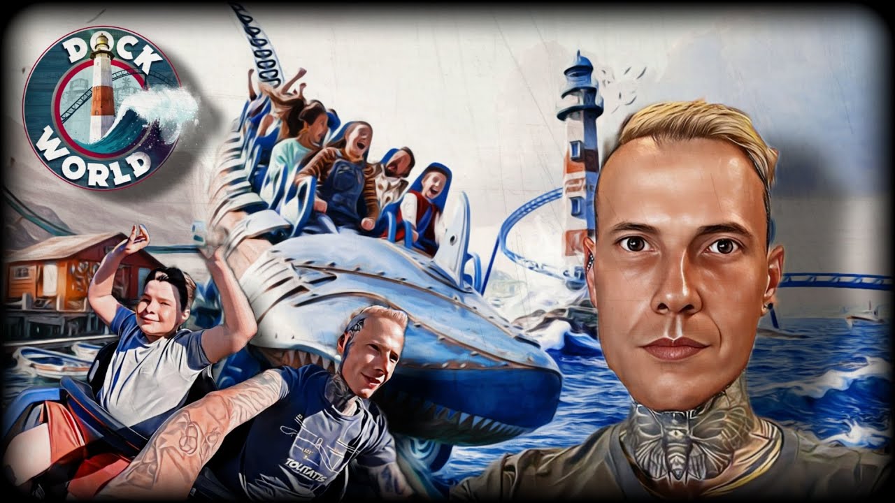 🎢 Mecalodon + Dock  world ✨✨✨ Ce coaster est incroyable 🫨 test, on ride, off ride et bonus