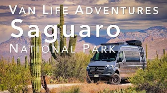 Van Life Adventures in Beautiful Saguaro National Park