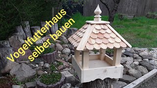 Vogelhaus/Vogelfutterhaus/birdhouse selber bauen/basteln