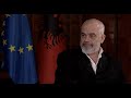 Edi rama exclusive interview a plus tv montenegro english version politics westernbalkans