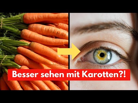 Video: Sind Karotten gut für die Augen?