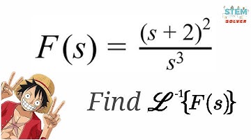 7.2-6 Find Inverse Laplace Transform of (s+2)^2 / s^3 | DE