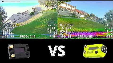 TBS Fusion VS Foxeer Wildfire #fpv #drone #analog