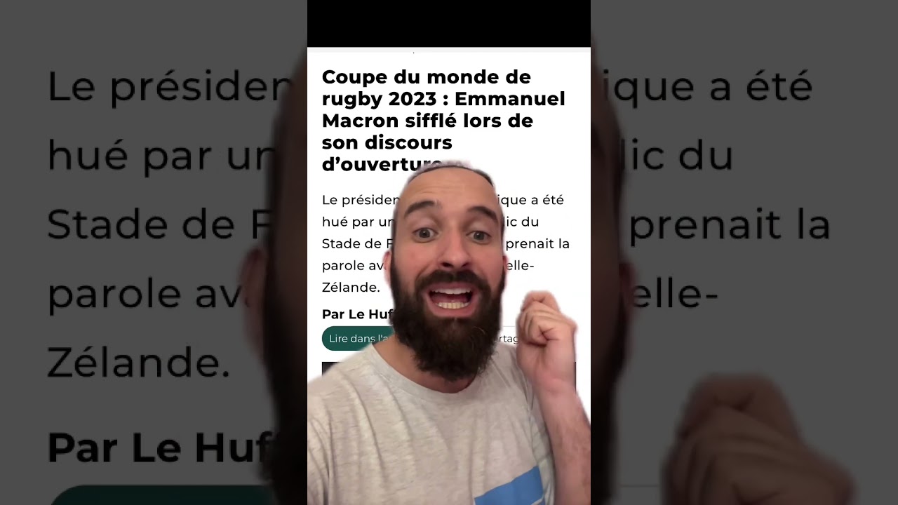À #SaintDenis près de #Paris #Macron a été copieusement sifflé par les #français … #France #Football