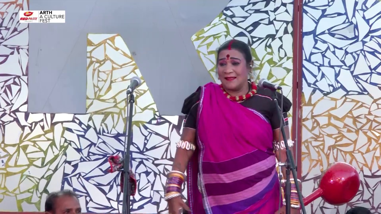 Pandavani performance by Teejan Bai DaburRedPasteArth 2019 YouTube