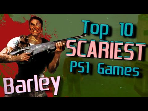 Top 10 SCARIEST Games 🔶 PlayStation 1 Edition