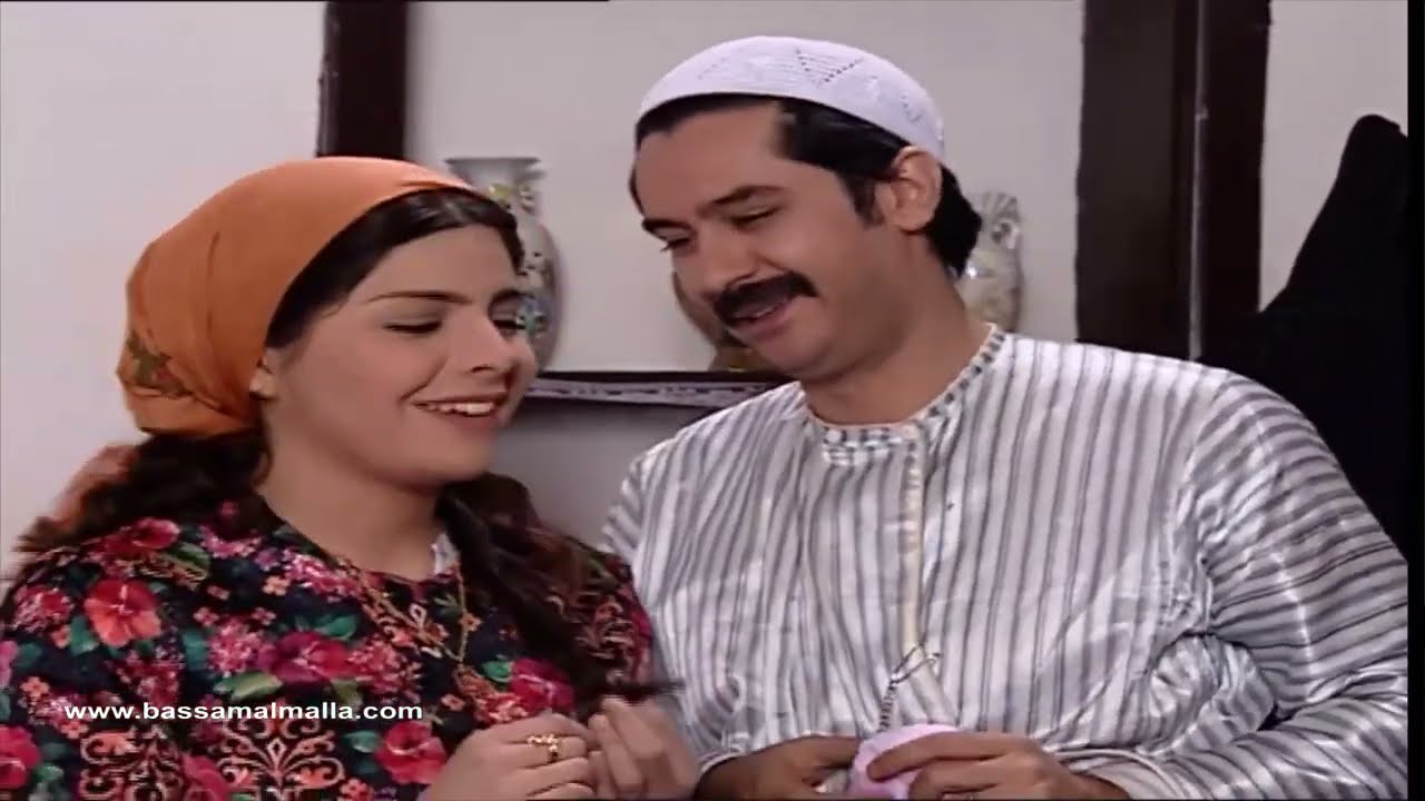 مسلسل باب الحارة الجزء الثالث ـ الحلقة 22 ـ عصام ولطفية خربو البيت