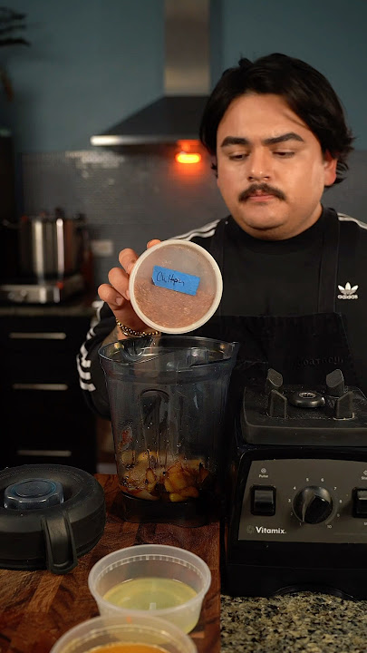 Salsa cremosa de habanero. Recipe at the end of the video. #comidamexicana #salsa