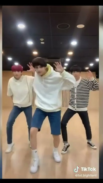 TAEHYUN, HUENINGKAI and BEOMGYU puma dance challenge tiktok