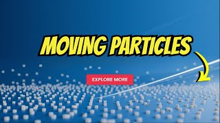 Watch Particles Come Alive With Every Mouse Move