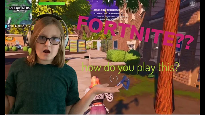 Playing Fortnite for the first time! *TOTAL DISAST...