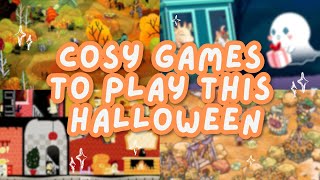 COSY GAMES FOR HALLOWEEN 🎃👻 // Cozy Halloween Games // Cosy Community