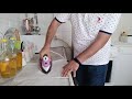 Ütü tabanı temizliği ( ironing soles cleaning)