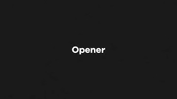 Dynamic Opener After Effects Templates
