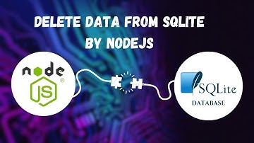 Delete Data From Sqlite With NodeJS || Data Deleting from SQLite #sqlite3
