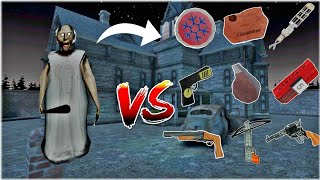 Granny Vs All Weapons In Granny Game Series Weapon Battle 