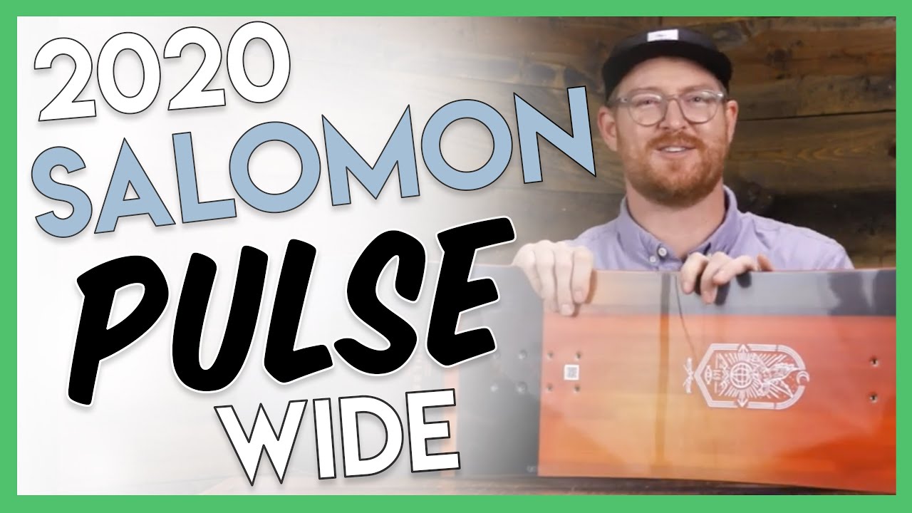 2020 Salomon Pulse Wide Snowboard - YouTube