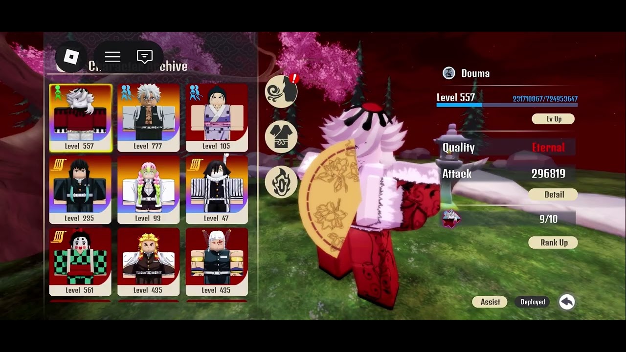 Showcase of the eternal douma in the demon soul simulator 