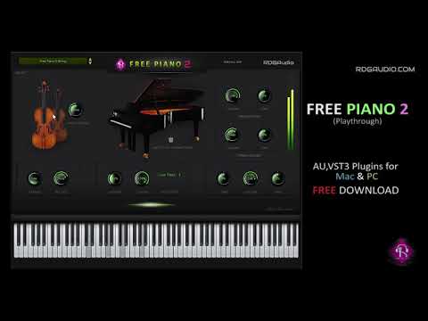 RDGAudio Free Piano 2 Playthrough FREE Download AU VST3 Plugins