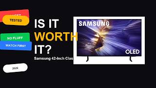 Samsung 42-Inch OLED S90F 2025 Model Honest Review Before You Buy in 2026