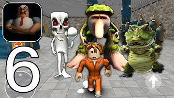 Escape brainrot Run - Gameplay Walkthrough Part 6 - Obby Chapters Escape Barry (Android, iOS)