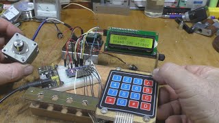 картинка: Идеальный тестер шаговых двигателей на Arduino. В программе Flprog.