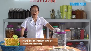 Hướng dẫn làm nước nhàu lên men