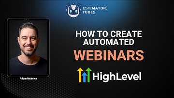 How To Create Automated Webinars In HighLevel (Snapshot Included)