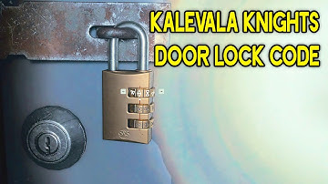Alan Wake 2 Kalevala Knights Workshop Door Code