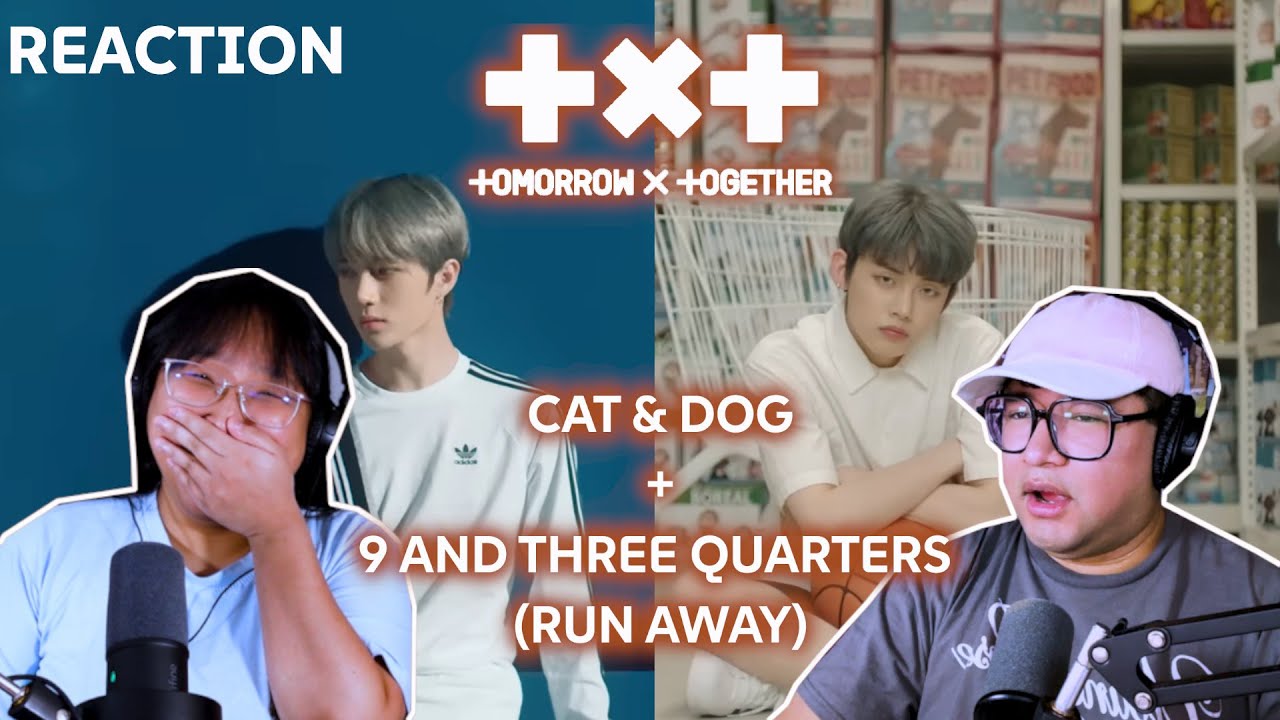 Girl Group Stans React to TXT 'Cat & Dog' and 'Run Away' MV
