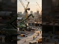 Jangan Kedip! Alat Berat Ini Ternyata Miniatur! #Shorts #miniature #crane #excavator
