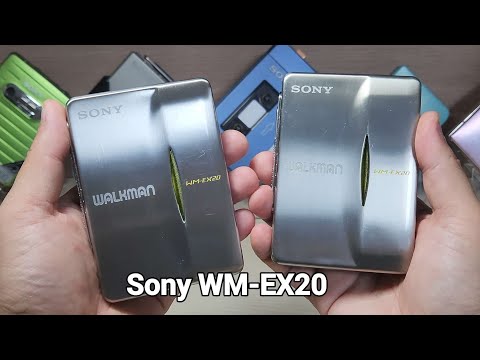 SONY WM-EX20 ジャンク Sony WM-EX20 Cassette player Walkman - YouTube