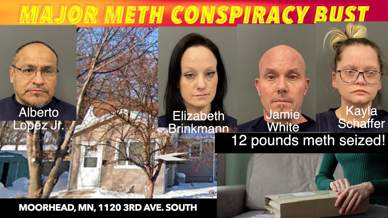 Major Drug Trafficking Conspiracy Bust In Moorhead, Minnesota - YouTube