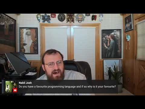 Charles Hoskinson on Do you have a favourite programming language and if so why