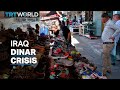 Iraqis struggle with high inflation as value of dinar falls