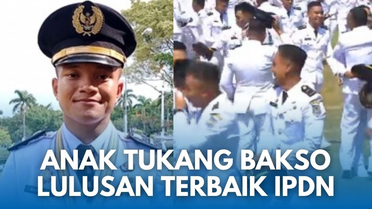 KISAH SUWANDI Anak Tukang Bakso dari Timur Indonesia Lulusan Terbaik IPDN, Tugas Akhir tanpa Skripsi